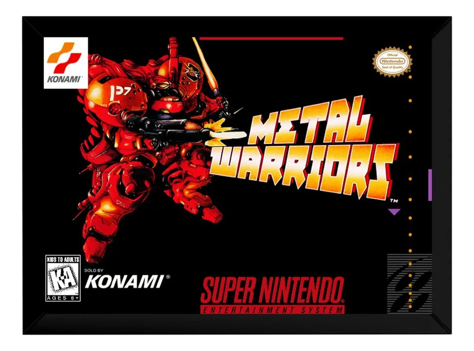 Quadro Metal Warriors